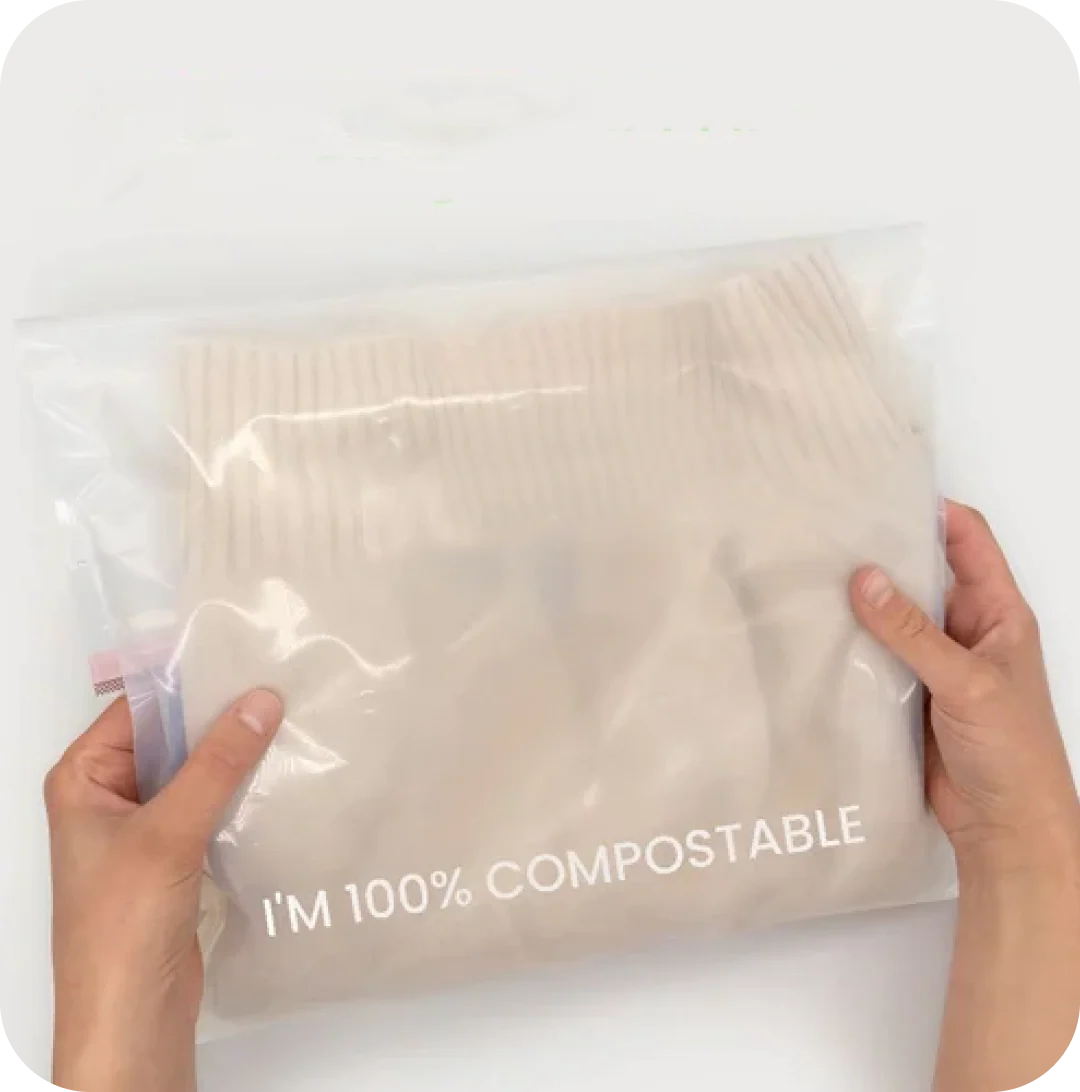 100% Compostable Garment Bags - Image 3