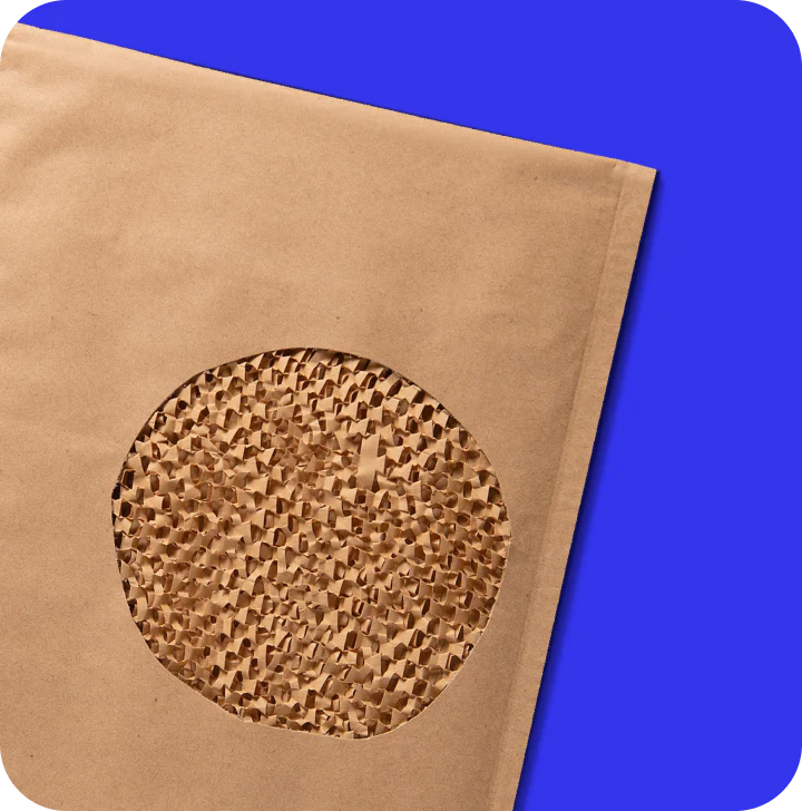 100% Recycled Honeycomb Mailers - Image 3