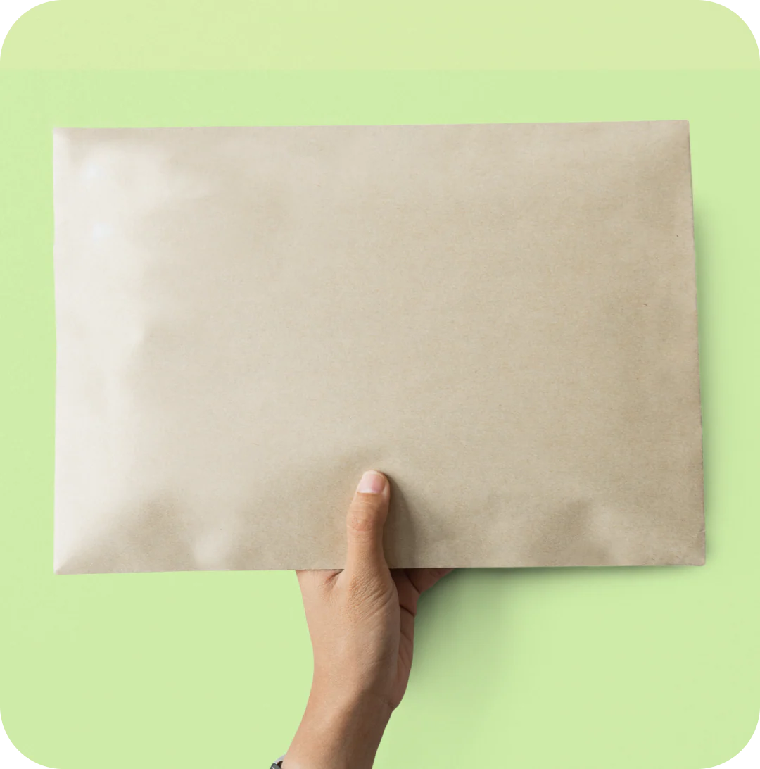 100% Recycled Paper Mailers - Image 3